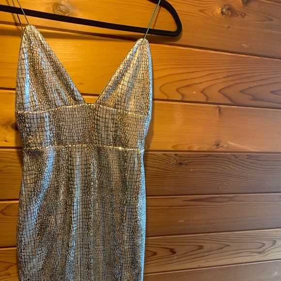 Rare London -Sequined Midi Dress - Picture 2 of 6